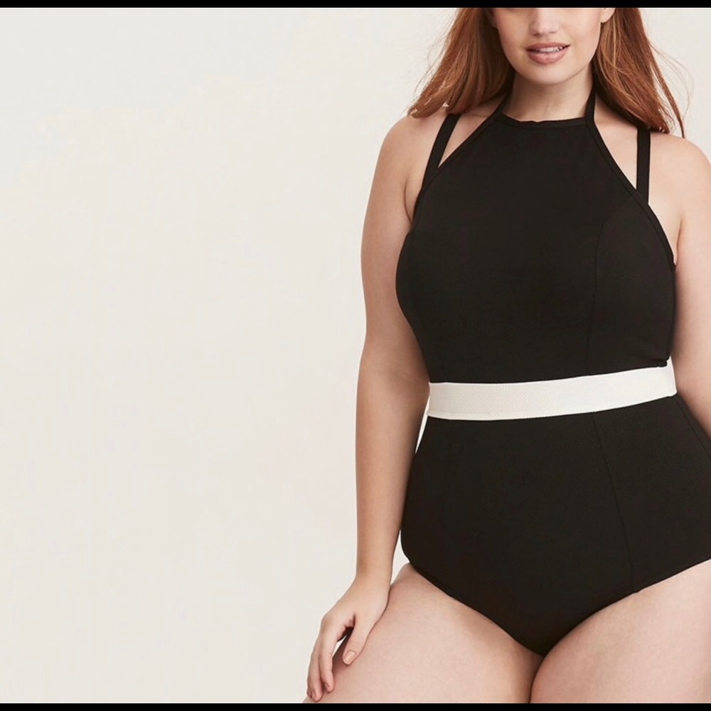 NWT Torrid High Neck Swimsuit - Vixen Collection